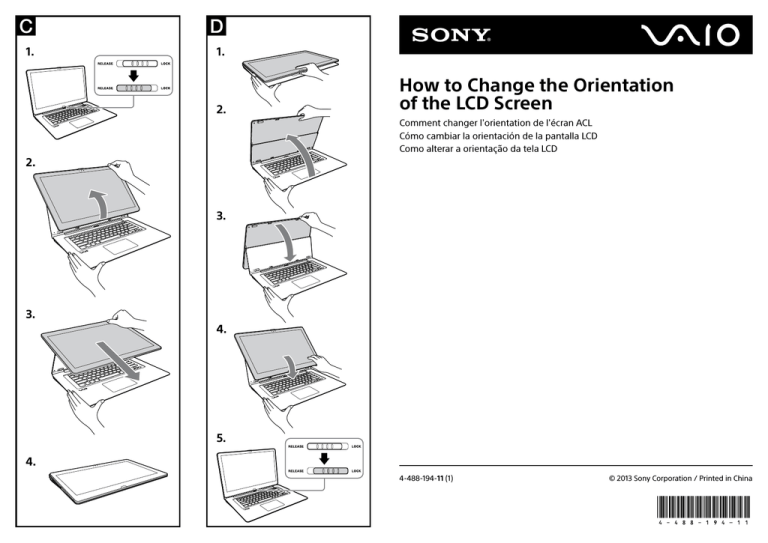 Sony SVF11N13CXS User guide Sony SVF11N13CXS User guide