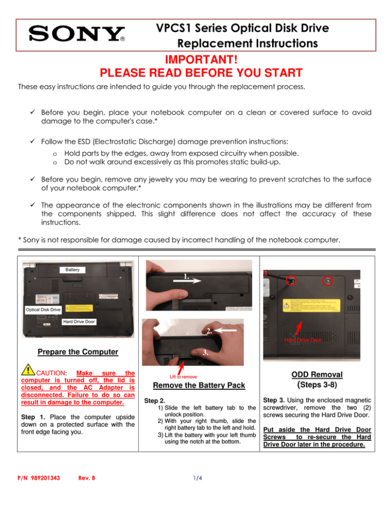 Sony VPCS1 User's manual Sony VPCS1 User's manual