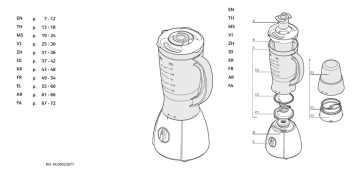 Tefal BL1161AD Instruction manual Tefal BL1161AD Instruction manual