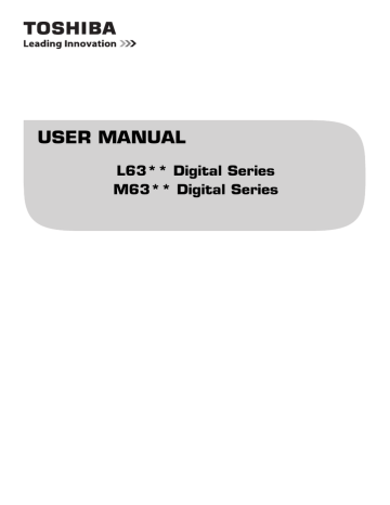 Toshiba L6351/32 User manual | Manualzz Toshiba L6351/32 User manual | Manualzz