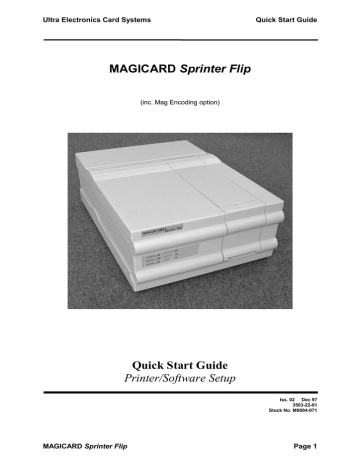 Ultra ElectronicS 3503-1004 Quick Start Guide | Manualzz Ultra ElectronicS 3503-1004 Quick Start Guide | Manualzz