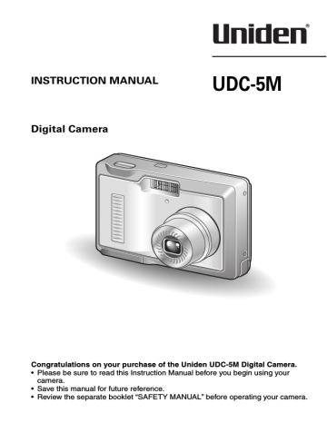 Uniden UDC-5M Instruction manual | Manualzz Uniden UDC-5M Instruction manual | Manualzz