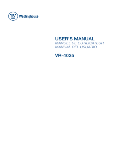 Westinghouse 1080p User Guide | Manualzz