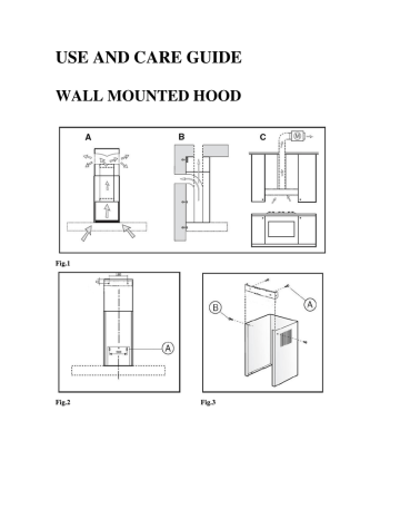 Yosemite Home Decor MCGH36S Use and Care Manual | Manualzz