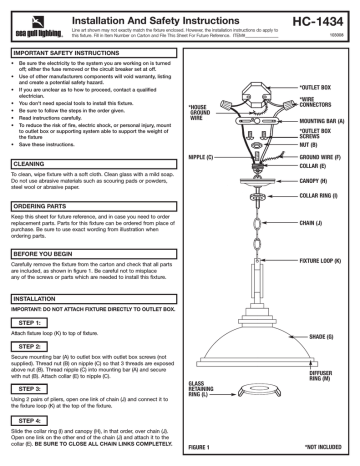 Sea Gull Lighting 65660-839 Installation Guide | Manualzz