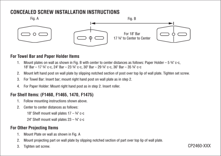Franklin Brass D2430W, D2418SN, D2416SN, D2424SN, D2430SN, D2406SN, D2416PC, F1408C, D2402PC, D2406W Installation guide Franklin Brass D2430W, D2418SN, D2416SN, D2424SN, D2430SN, D2406SN, D2416PC, F1408C, D2402PC, D2406W Installation guide