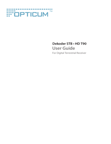 4.5 Tools. Opticum HD T90, Dekoder STB-HD T90, Dekoder STB | Manualzz 4.5 Tools. Opticum HD T90, Dekoder STB-HD T90, Dekoder STB | Manualzz