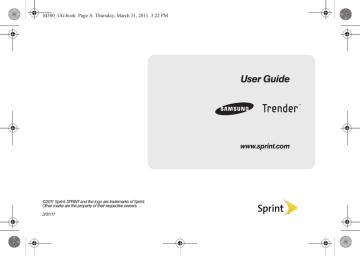 User Guide - Sprint Support | Manualzz