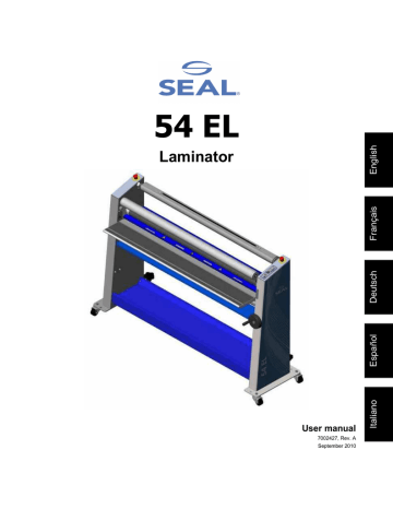 7002427_A (54 EL Owners Manual) 7002427_A (54 EL Owners Manual)