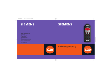 User guide C30 D User guide C30 D