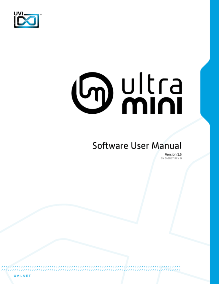 Software User Manual Software User Manual