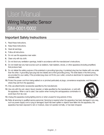User Manual - Samsung Techwin UK User Manual - Samsung Techwin UK
