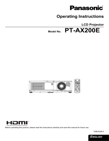 Operating Instructions Operating Instructions