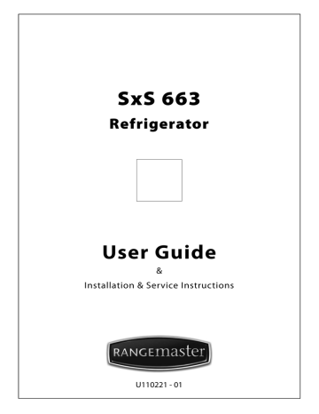 SxS 663 User Guide SxS 663 User Guide
