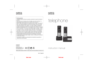iDECT X3 series user guide for UK BTP order(A6 iDECT X3 series user guide for UK BTP order(A6