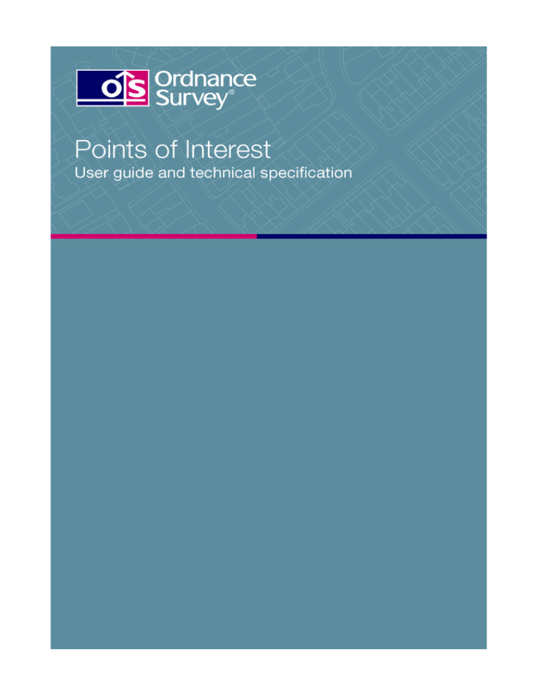 1.8 MB pdf: Points of Interest user guide and technical specification 1.8 MB pdf: Points of Interest user guide and technical specification