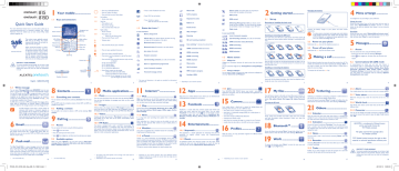 Alcatel OneTouch 815/815D Quick Start Guide | Manualzz