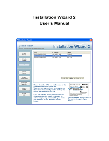 Installation Wizard 2 User's Manual Installation Wizard 2 User's Manual