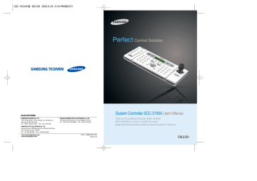 System Controller SCC System Controller SCC