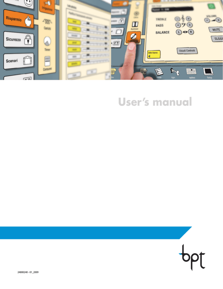 User's manual User's manual