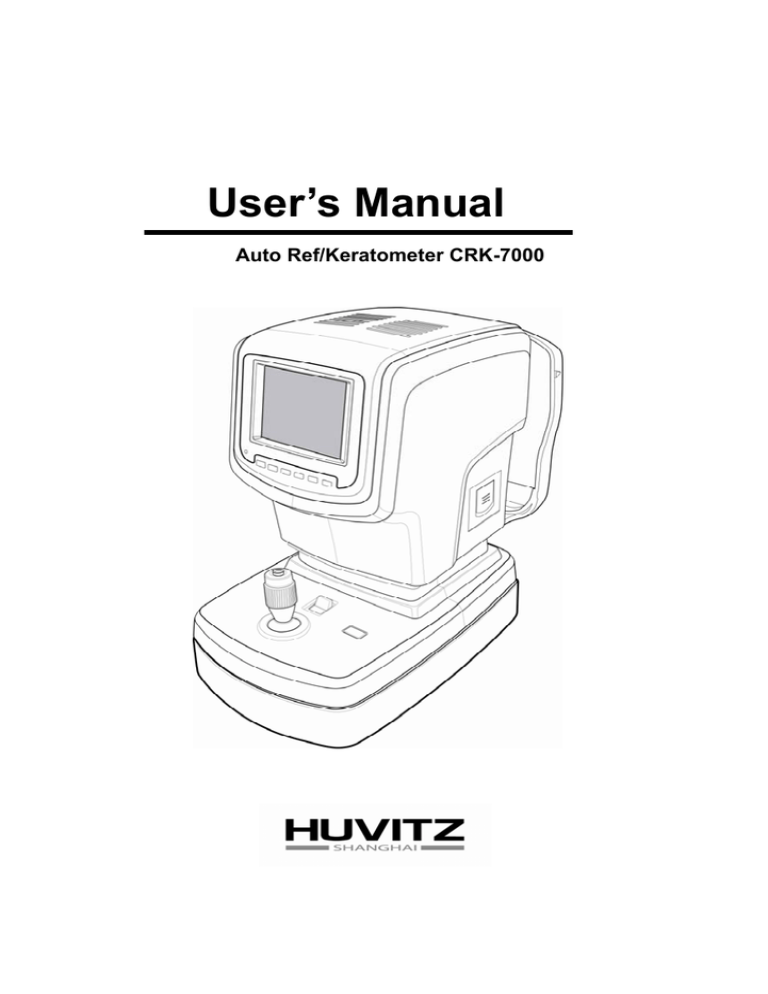 User's Manual User's Manual