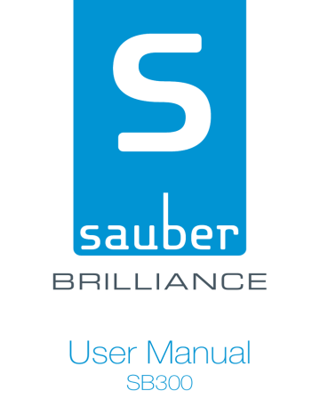 Sauber Brilliance SB-300 User manual | Manualzz