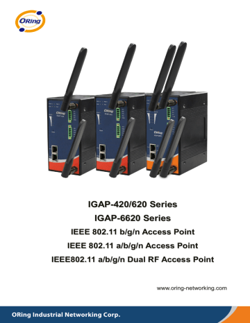 ORiNG IGAP-6620 Series User manual | Manualzz ORiNG IGAP-6620 Series User manual | Manualzz
