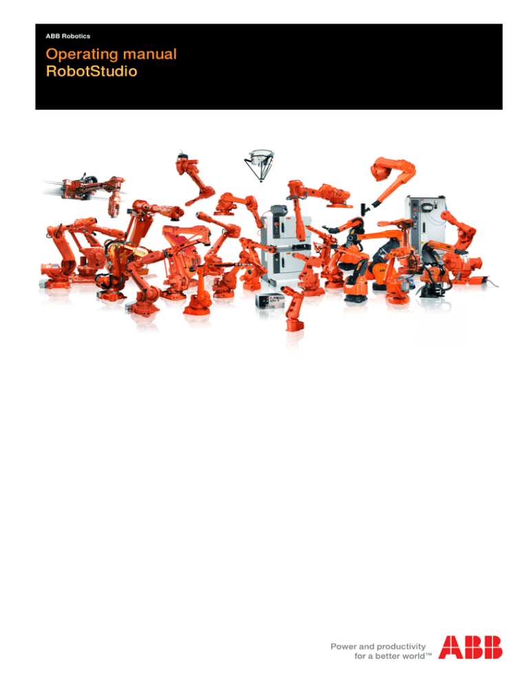 Robotics user manual Robotics user manual