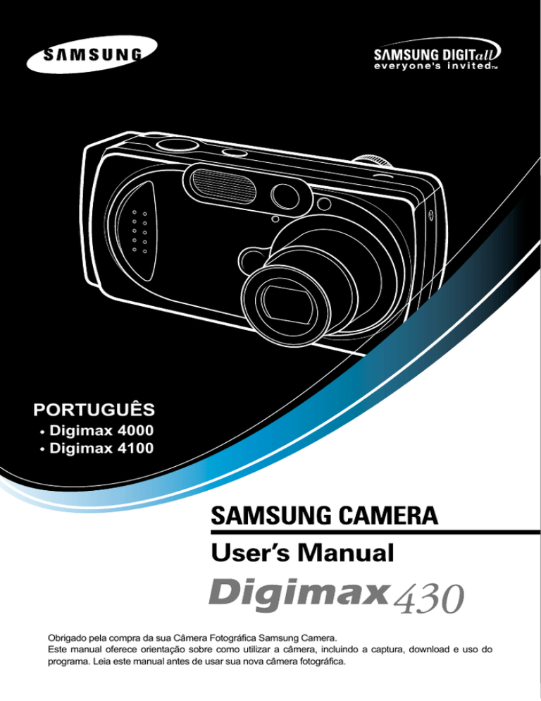 Samsung KENOX 400, KENOX D-430, Digimax 430 User's manual Samsung KENOX 400, KENOX D-430, Digimax 430 User's manual