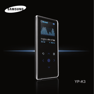 Samsung YP-K3ZB Manuel utilisateur | Manualzz Samsung YP-K3ZB Manuel utilisateur | Manualzz
