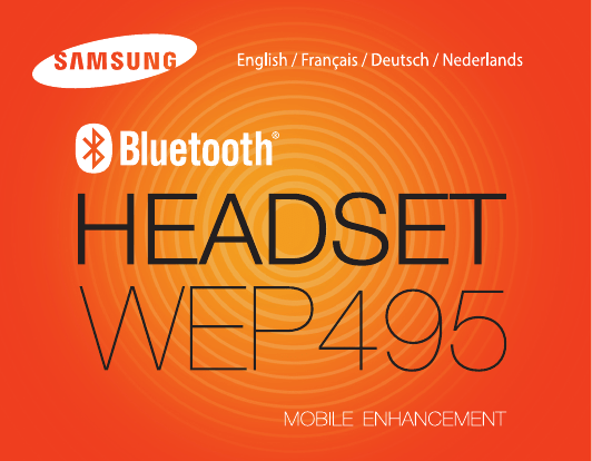 Samsung BWEP495 User manual Samsung BWEP495 User manual