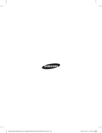 Samsung MWR-WE10N User manual Samsung MWR-WE10N User manual
