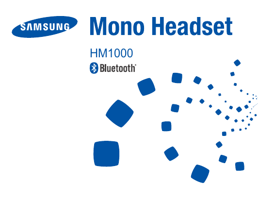 Samsung BHM1000, HM1000 User manual Samsung BHM1000, HM1000 User manual