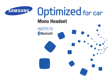 Samsung WEP570 Owner's manual Samsung WEP570 Owner's manual