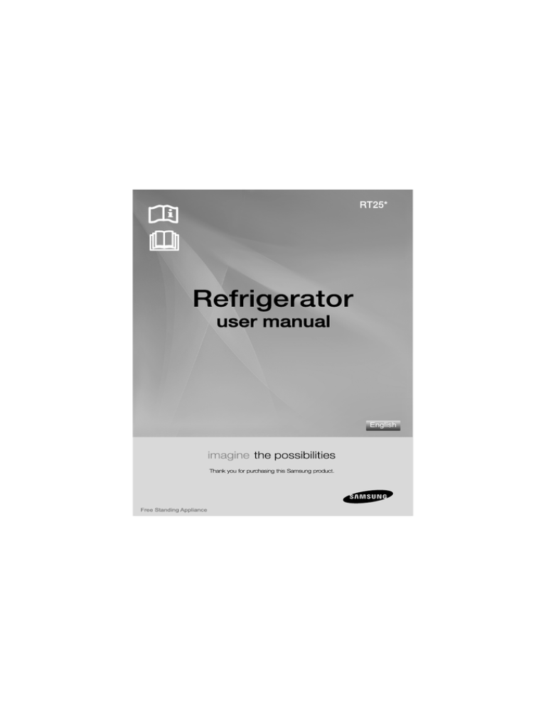Samsung RT2534BACSE/TL, RT26ADTR5, RT2534BACRR/TL, RT2534PACSE User manual Samsung RT2534BACSE/TL, RT26ADTR5, RT2534BACRR/TL, RT2534PACSE User manual