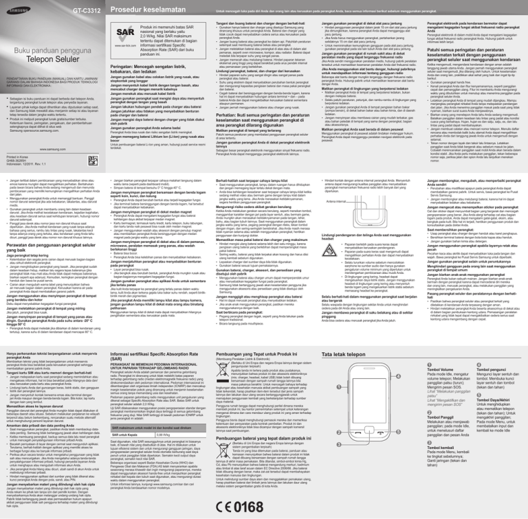 Samsung GT-C3312, GT-C3312R User manual Samsung GT-C3312, GT-C3312R User manual