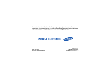 Samsung GT-S5560 Panduan pengguna | Manualzz