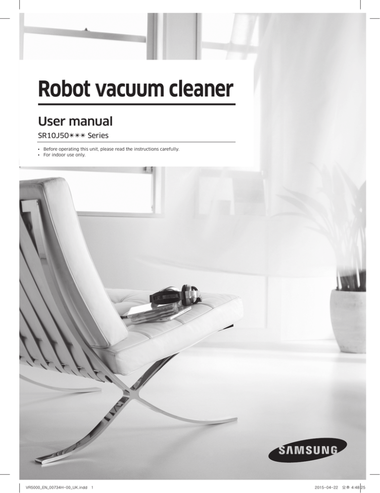 Samsung SR10J5010U, SR10J5050U User's manual Samsung SR10J5010U, SR10J5050U User's manual