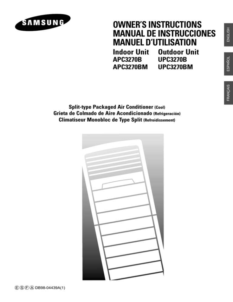 Samsung APC3270B User manual Samsung APC3270B User manual