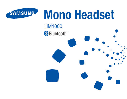 Samsung BHM1000, HM1000 User manual Samsung BHM1000, HM1000 User manual