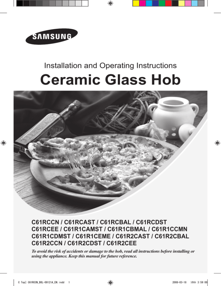 Samsung C61R2CAST Owner's manual Samsung C61R2CAST Owner's manual