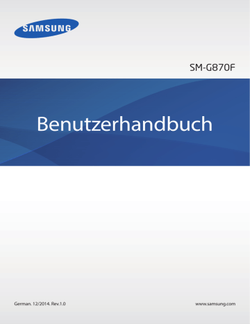 Samsung SM-G870F Benutzerhandbuch | Manualzz