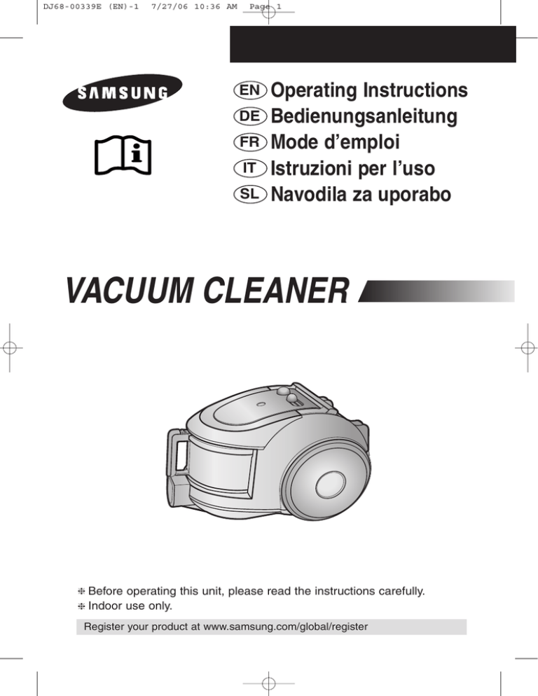 Samsung SC6560, SC6530 User manual Samsung SC6560, SC6530 User manual