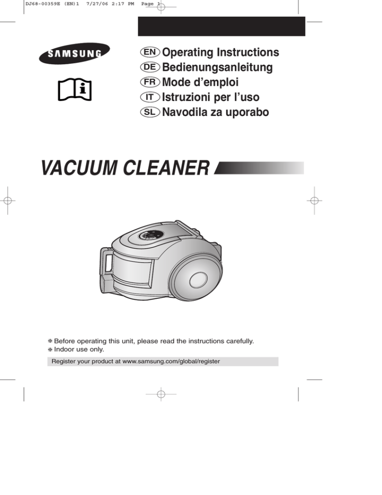 Samsung SC6631 User manual Samsung SC6631 User manual