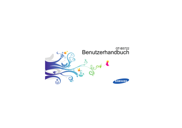Samsung GT-B5722 User manual Samsung GT-B5722 User manual