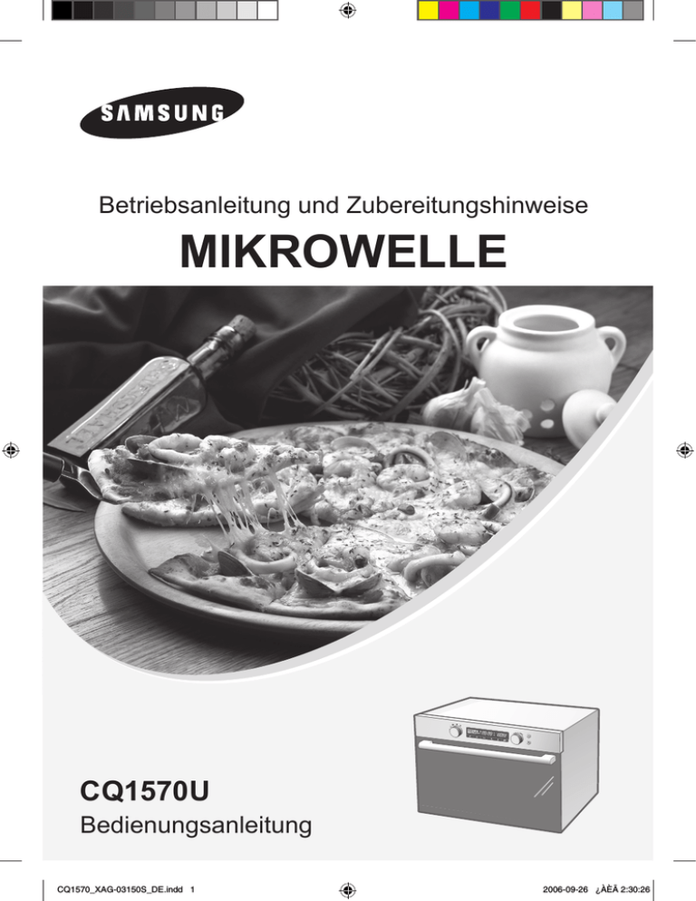 Samsung CQ1570U User guide Samsung CQ1570U User guide
