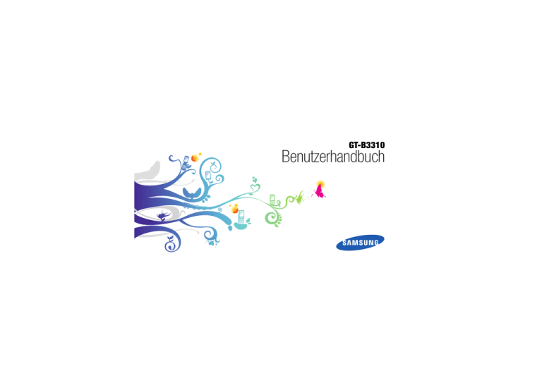 Samsung GT-B3310 User manual Samsung GT-B3310 User manual