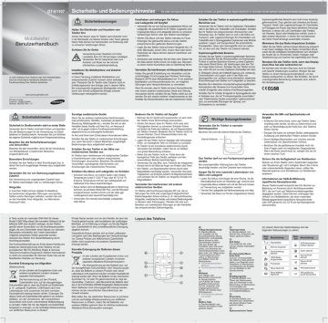 Samsung GT-E1107 User manual Samsung GT-E1107 User manual