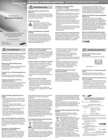 Samsung GT-E2100B User manual Samsung GT-E2100B User manual