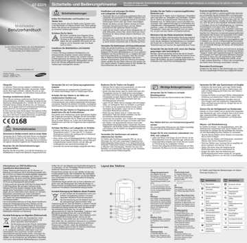 Samsung GT-E2370 User manual Samsung GT-E2370 User manual